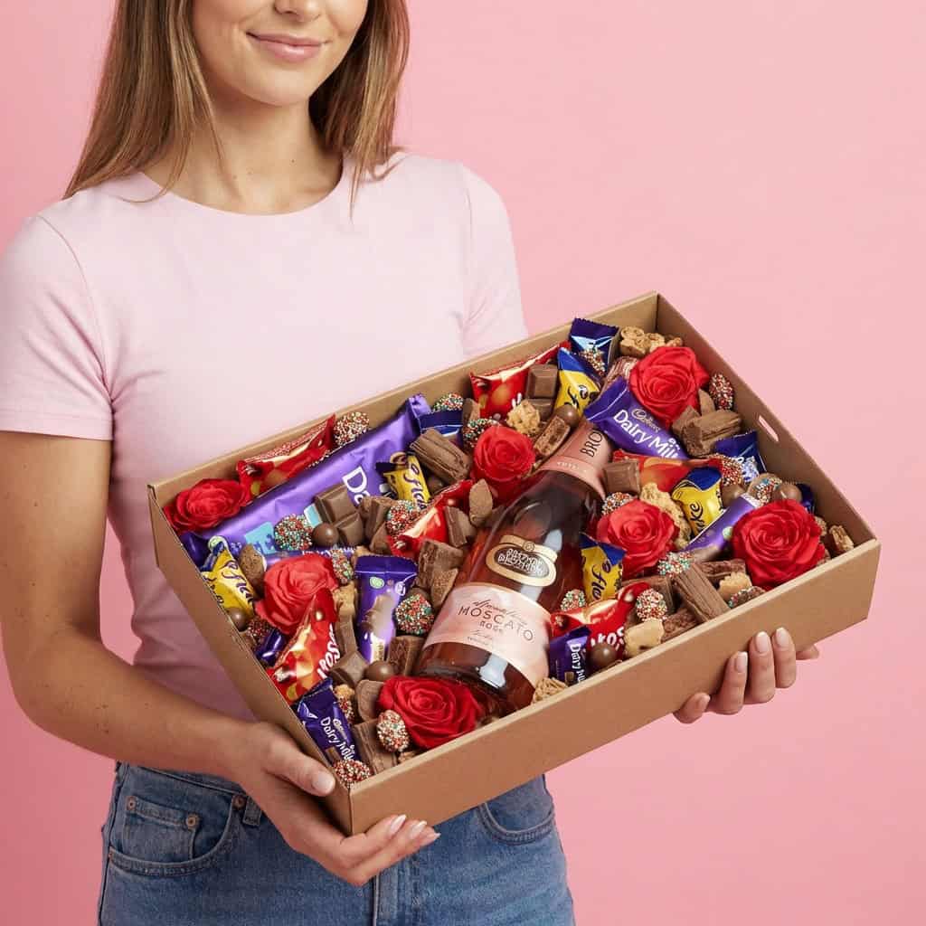 Chocolate Romance Moscato Gift Box