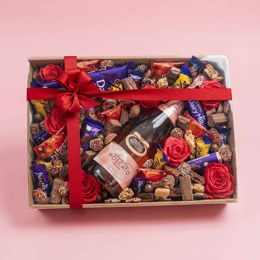 Chocolate Romance Moscato Gift Box Chocolate Romance Moscato Gift Box