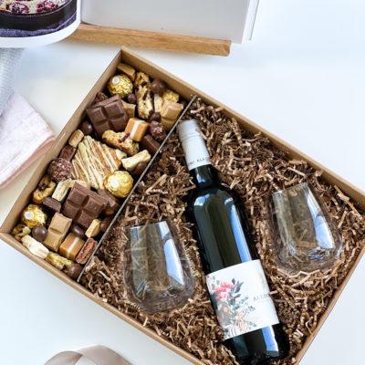 Wine and Chocolate Gift Box - Corporate and Client Gifts