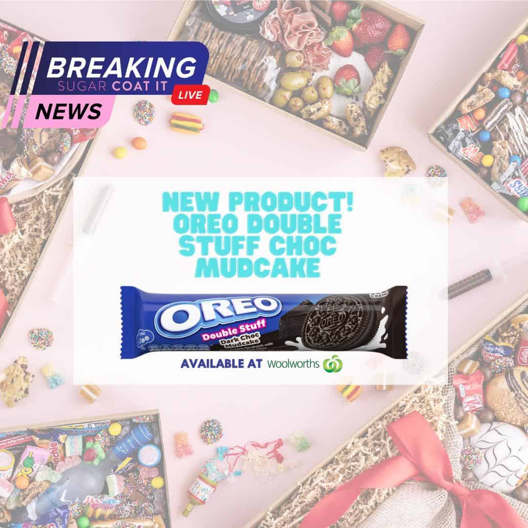 New Product Alert: Oreo Double Stuff Dark Choc Mudcake