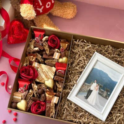 Dessert Box with Personalised Photo Frame