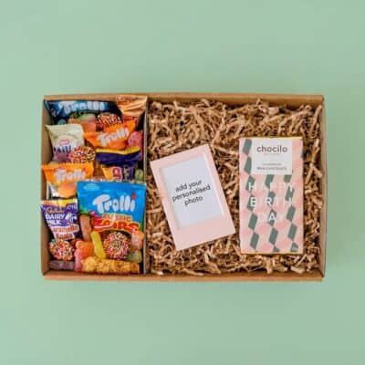 Sweet Memories Gift Box – Personalised Photo + Chocolate Hamper