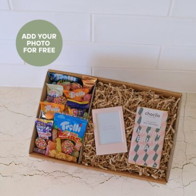 Sweet Memories Gift Box – Personalised Photo + Chocolate Hamper