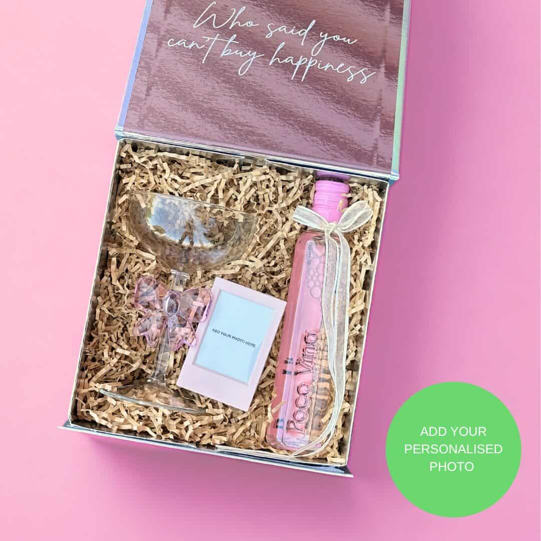 Rosé & Photo Personalised Gift Box